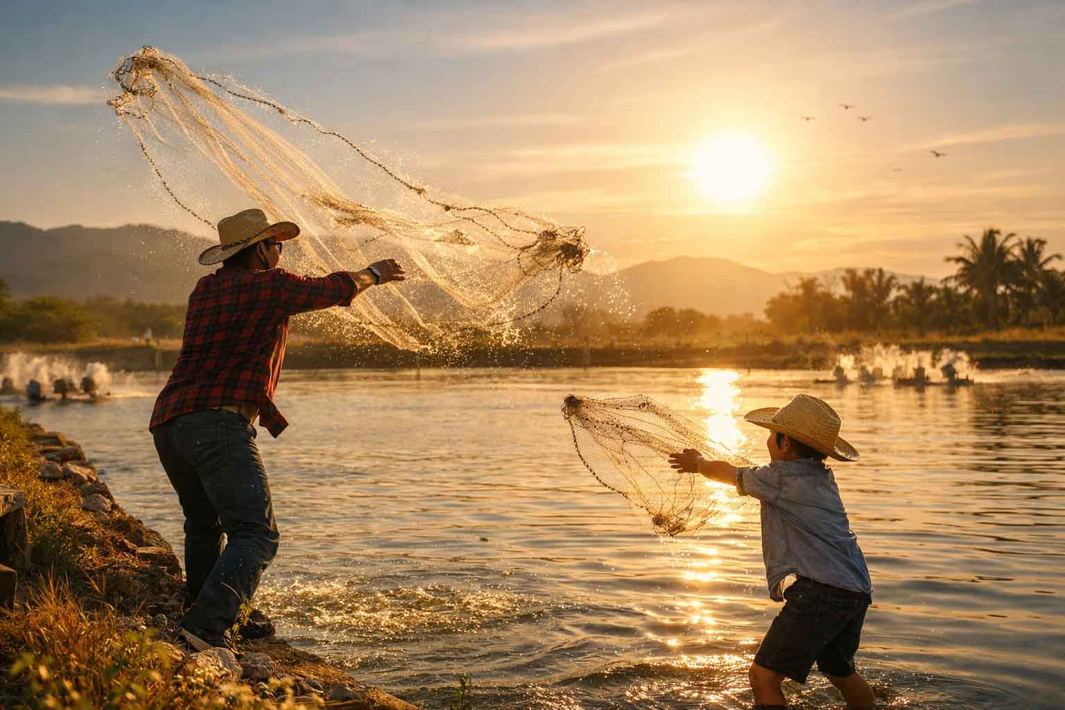 PapaEHijo Camarones2